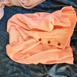 A new day pink cardigan sweater